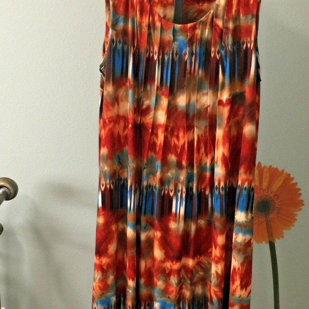 Ronni Nicole Women Dress 2X Flare Sleeveless